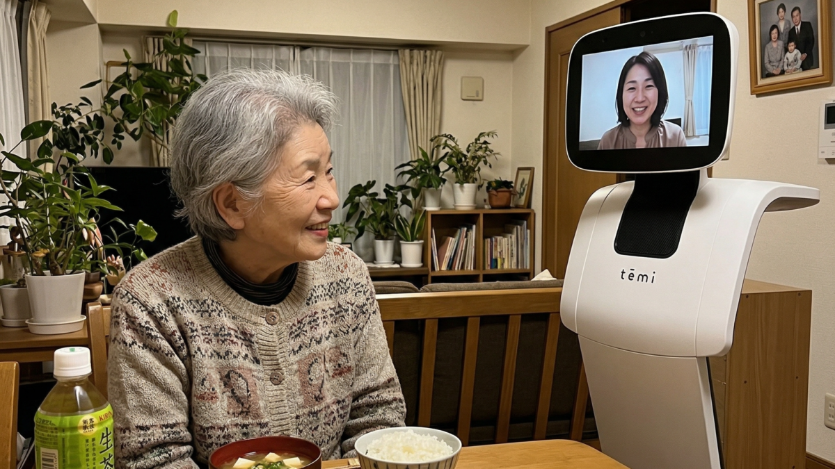 会社に6年いたロボットを、母の見守りに使うとは思わなかった。
