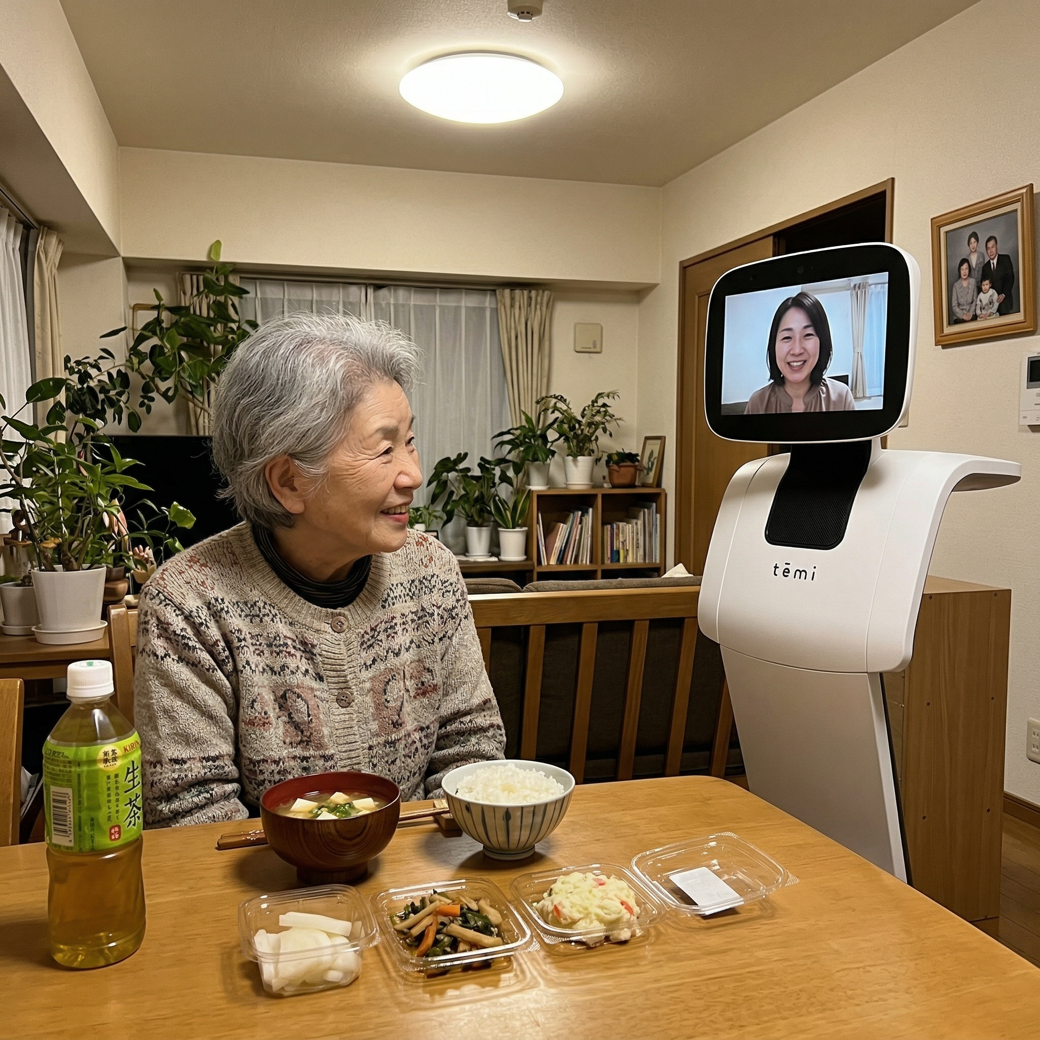 会社に6年いたロボットを、母の見守りに使うとは思わなかった。 | temi