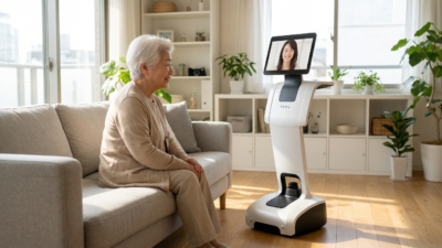 temi導入事例：遠距離介護で母の命を救った15分間